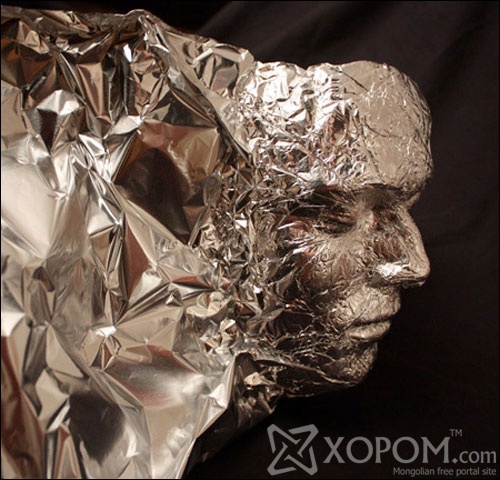 Tin foil art by Dominic Wilcox 5